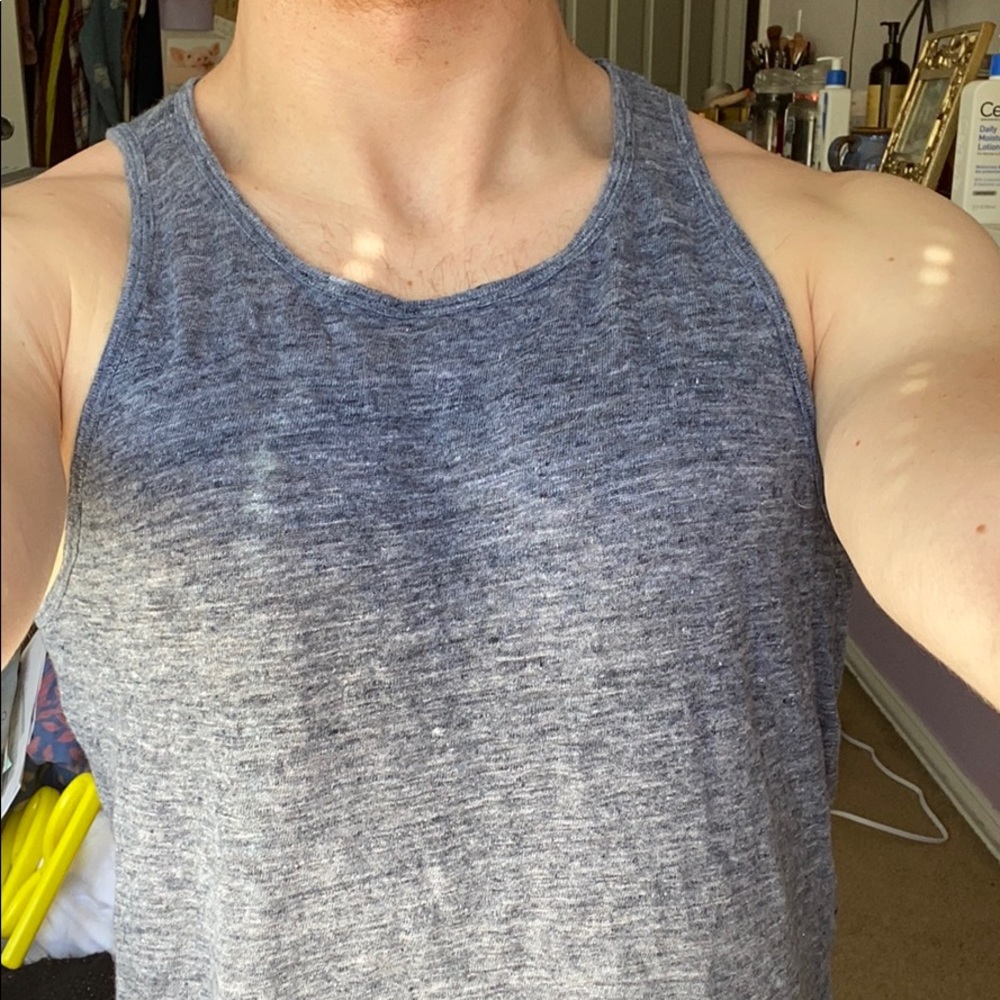 AW muscle tank top